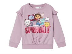 Name It lavender mist Gabby's Dollhouse sweatshirt 